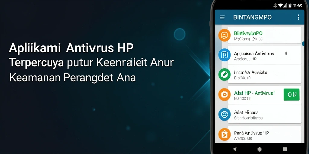 Screenshot utama BINTANGMPO menampilkan antarmuka sederhana dan fitur keamanan.