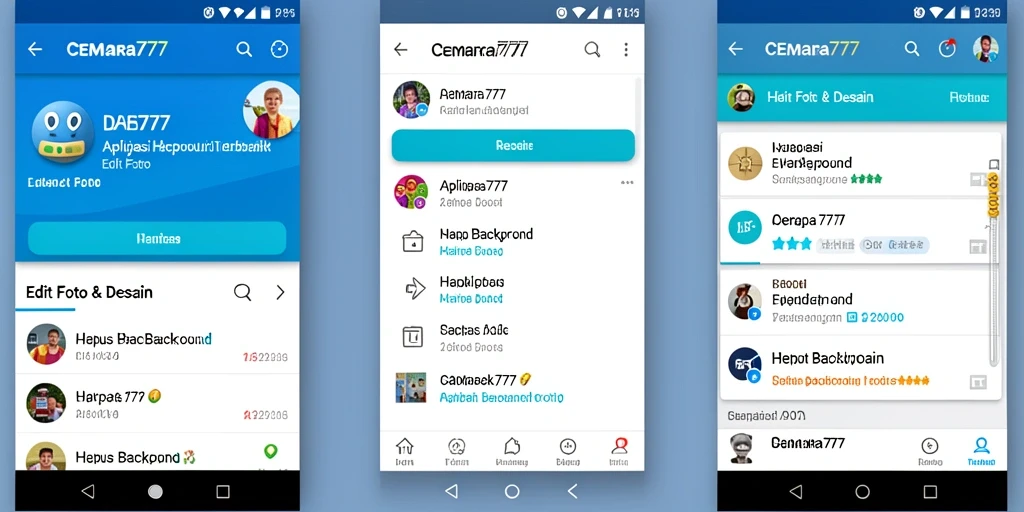 Tampilan antarmuka CEMARA777 yang menarik untuk penghapusan latar belakang.