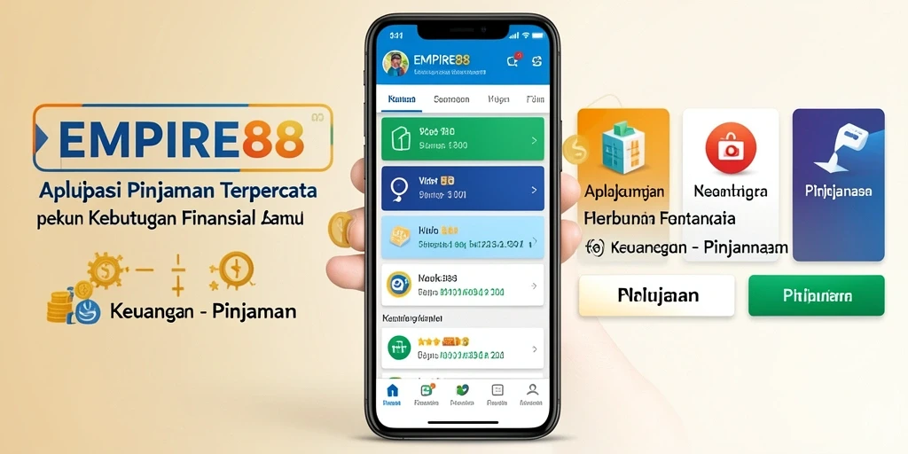 Antarmuka EMPIRE88 yang sederhana dan mudah digunakan untuk pengajuan pinjaman.