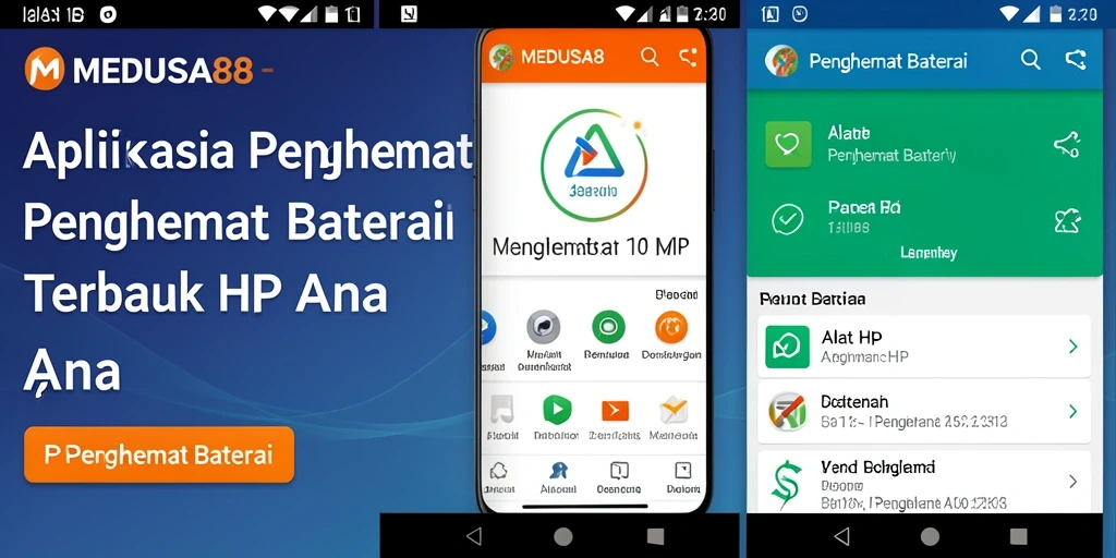 Antarmuka MEDUSA88 yang user-friendly dan fitur hemat daya.